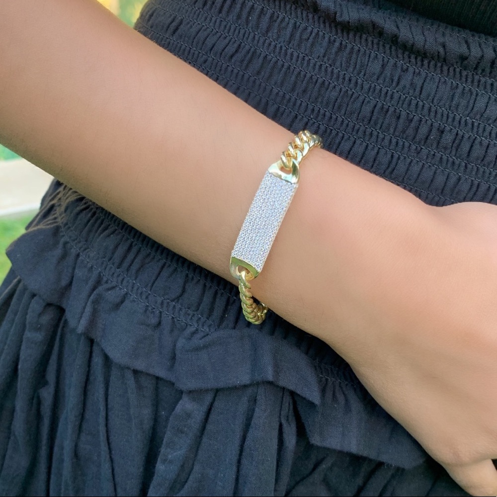 ✨ diamond bar bracelet